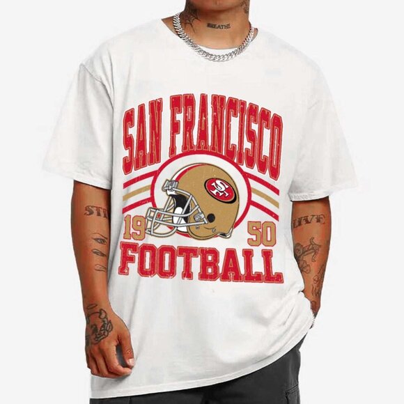 San Francisco 49ers Shirt NFL Football Fan Graphic Team T-Shirt 90 - Picture 1 of 5